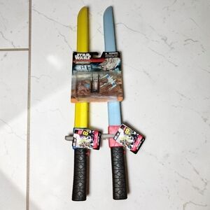 Star Wars Foam Lightsabers – Yellow and Light Blue